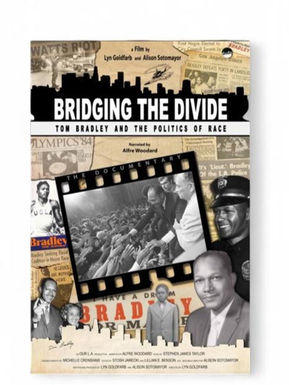 Bridging The Divide Tom Bradley Politics Of Race PBS Documentary Movie Poster